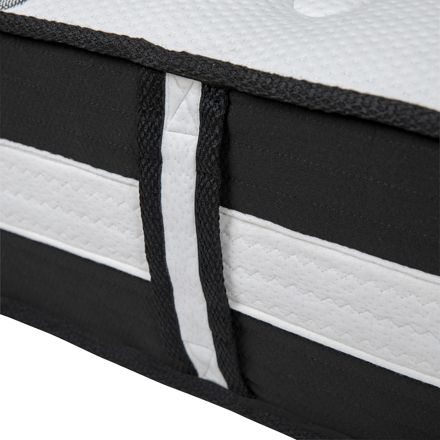 BLNK Capri Comfortable Sleep 12" Foam Pocket Spring Mattress and 3" Gel Memory Foam Topper Bundle - Twin Size