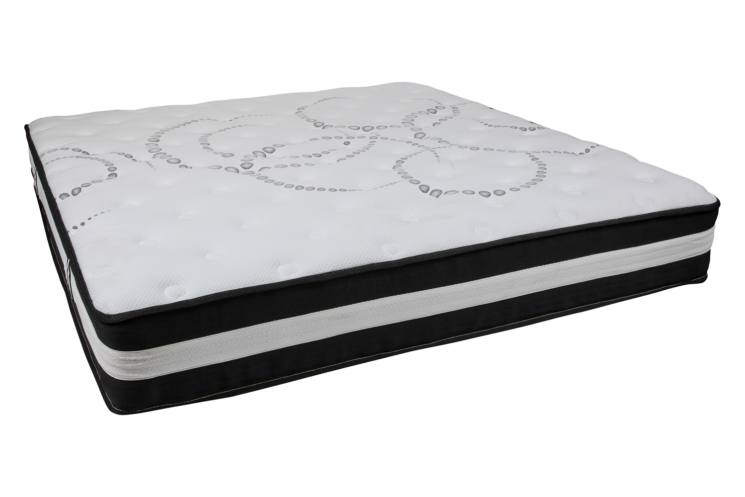 BLNK Capri Comfortable Sleep 12" Hybrid Pocket Spring Mattress - King Size