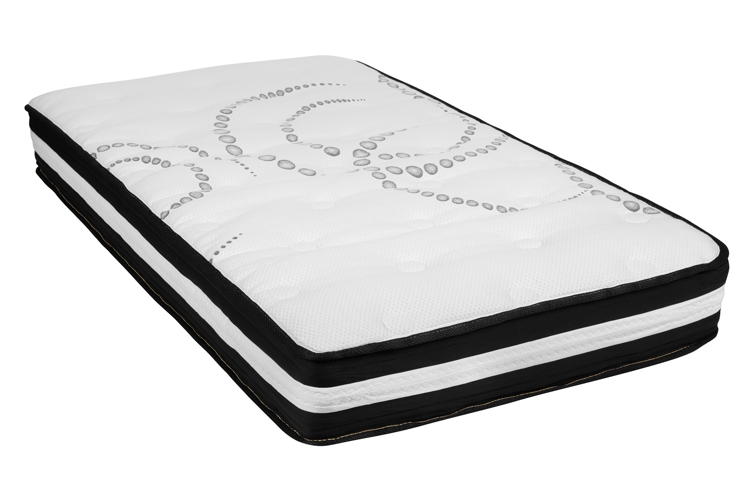 BLNK Capri Comfortable Sleep 10" Hybrid Pocket Spring Mattress - Twin Size
