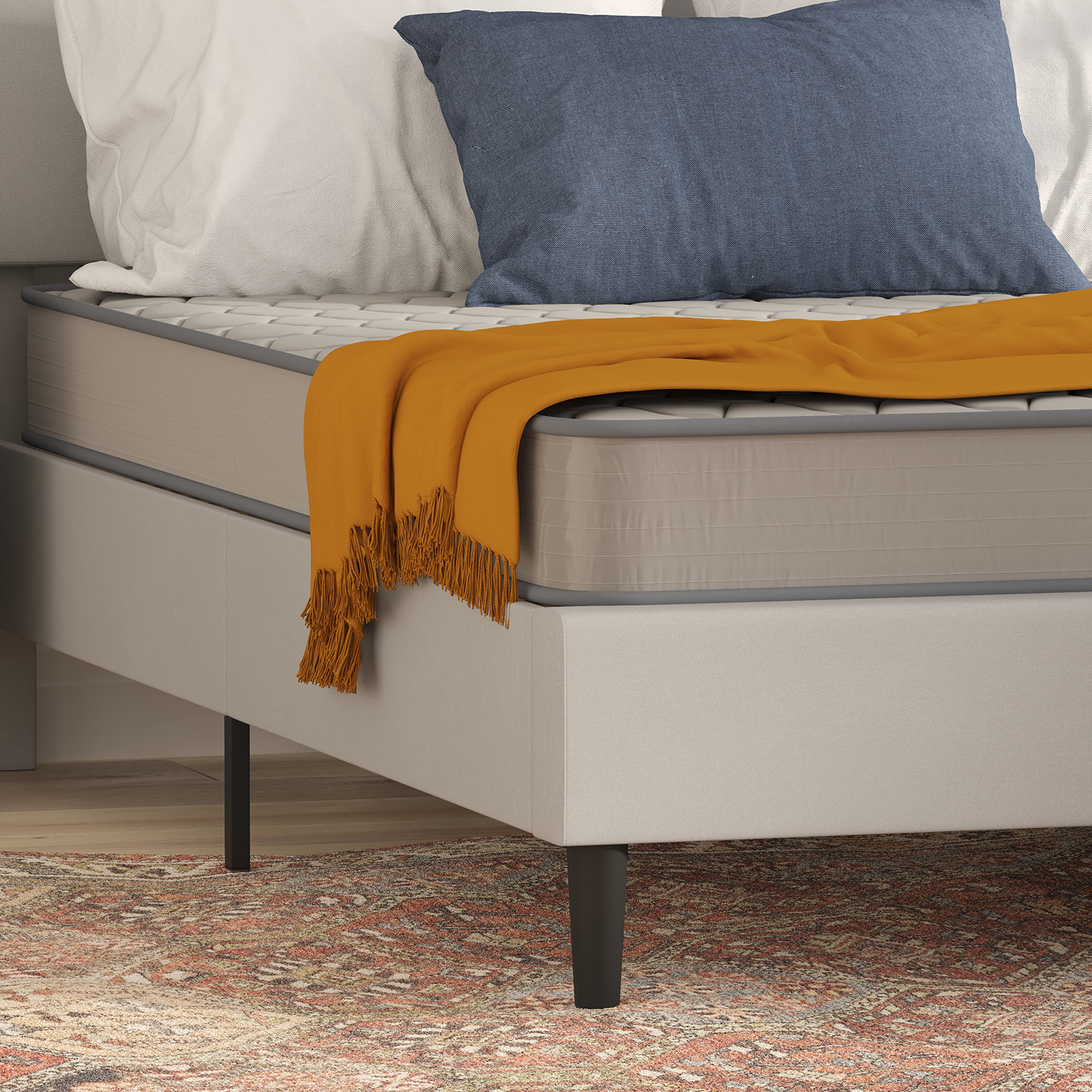 BLNK Capri Comfortable Sleep 6" Spring Mattress - Full Size