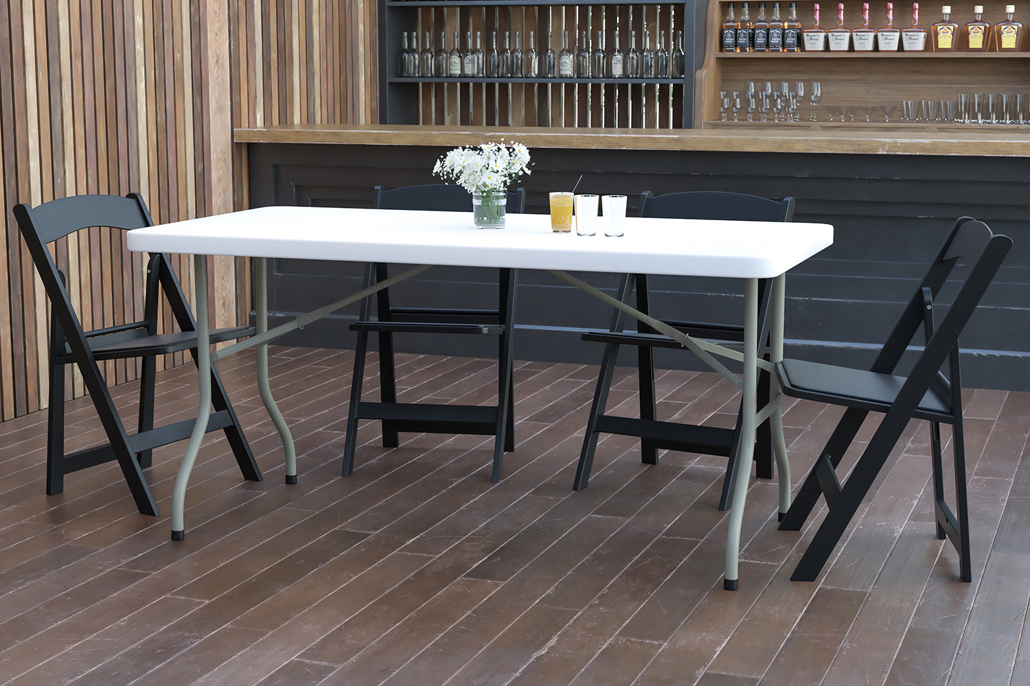 BLNK - Elon Plastic Folding Table