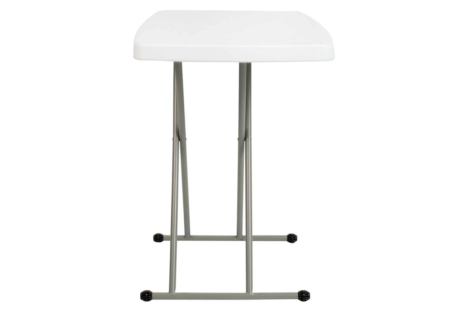 BLNK Elon Commercial Indoor-Outdoor Plastic Adjustable Height Folding Table - 30"H