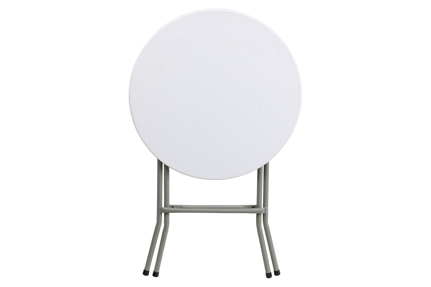 BLNK Elon Round Plastic Solid Folding Table - 2'D