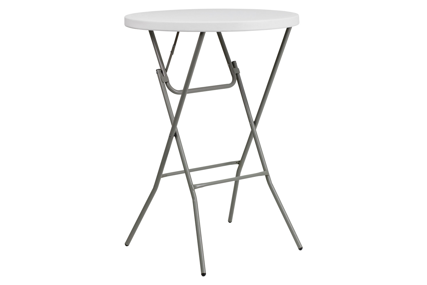 BLNK - Elon Round Plastic Bar Height Folding Table