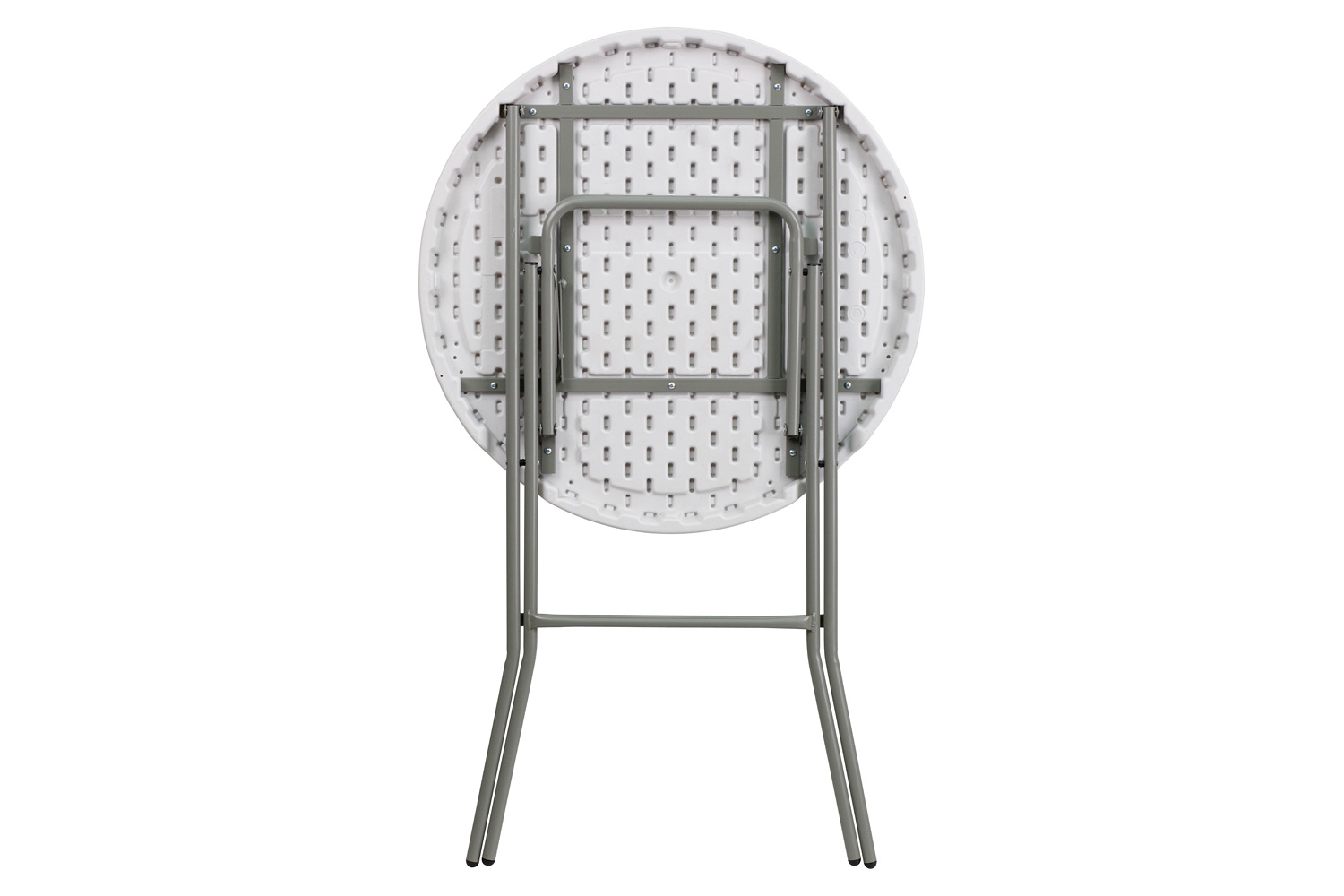 BLNK - Elon Round Plastic Bar Height Folding Table