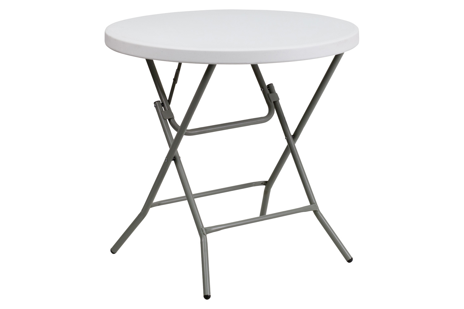 BLNK - Elon Round Plastic Plastic Folding Table