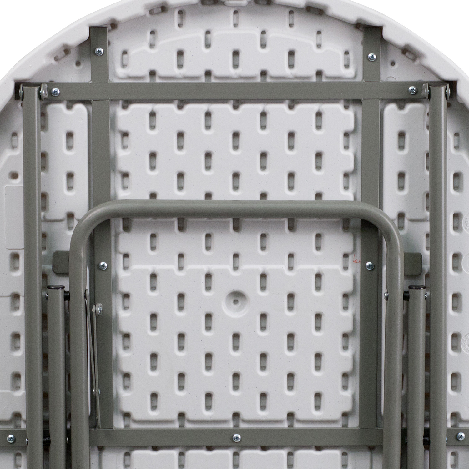 BLNK - Elon Round Plastic Plastic Folding Table