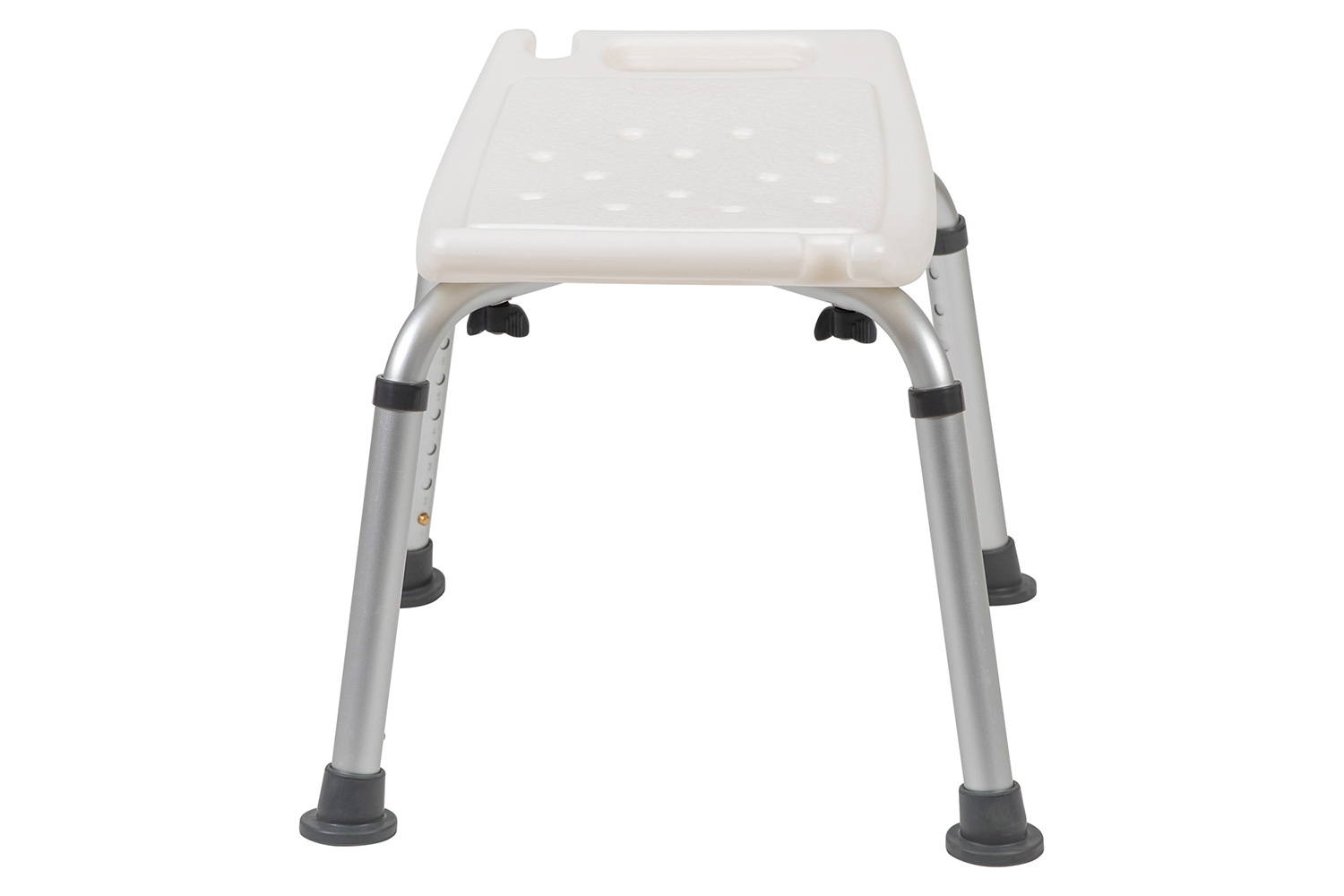 BLNK HERCULES Series Medical Adjustable Bath and Shower Chair with Non-slip Feet - White