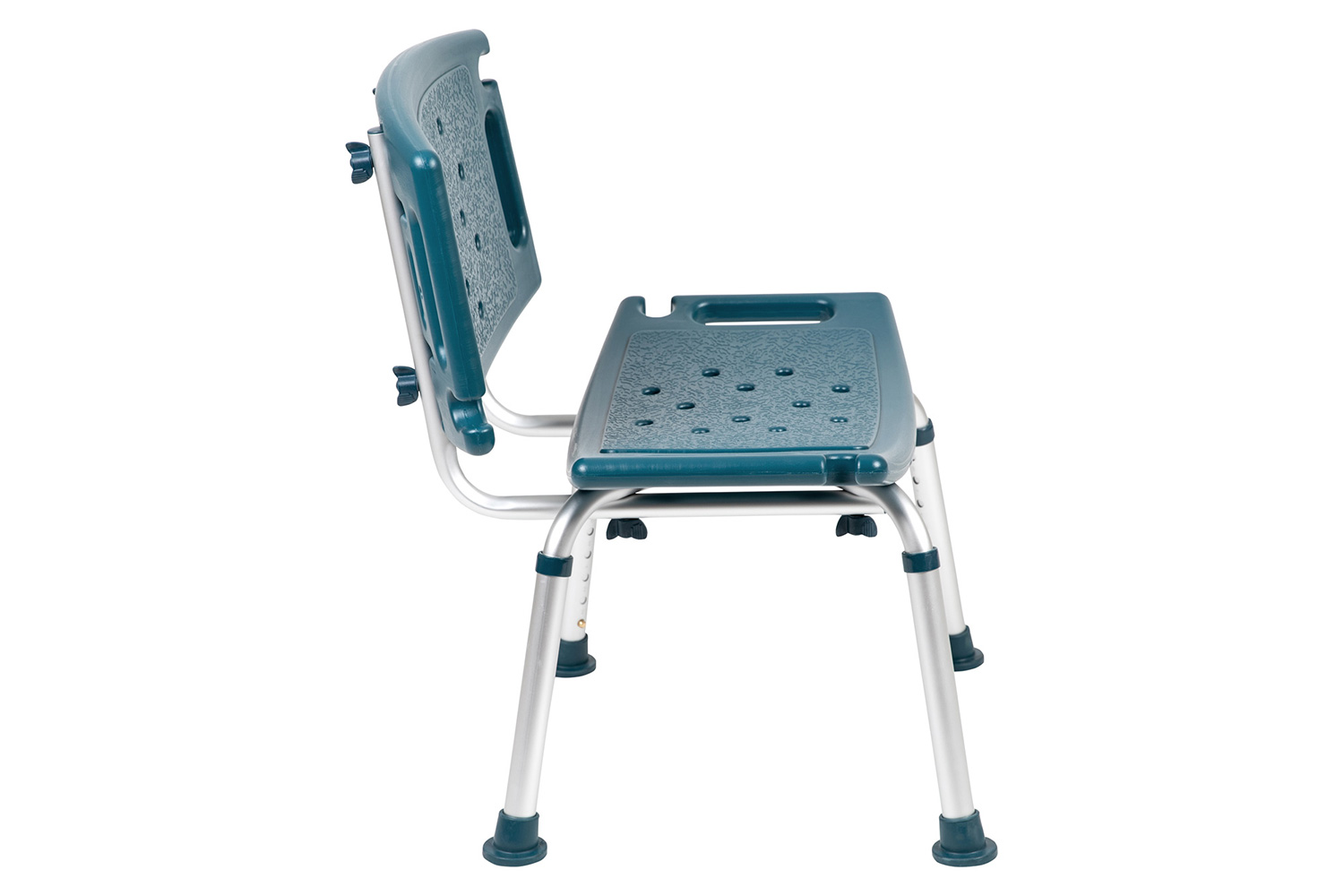 BLNK HERCULES Series Medical Adjustable Bath and Shower Chair with Extra Large Back - Navy