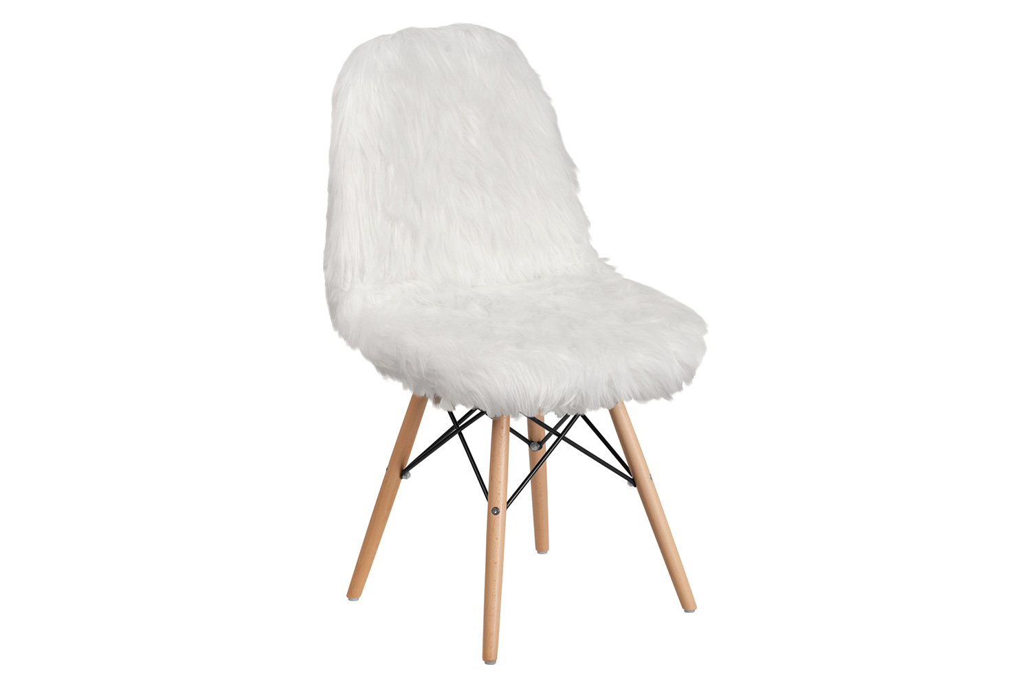 BLNK - Calvin Shaggy Dog Accent Chair