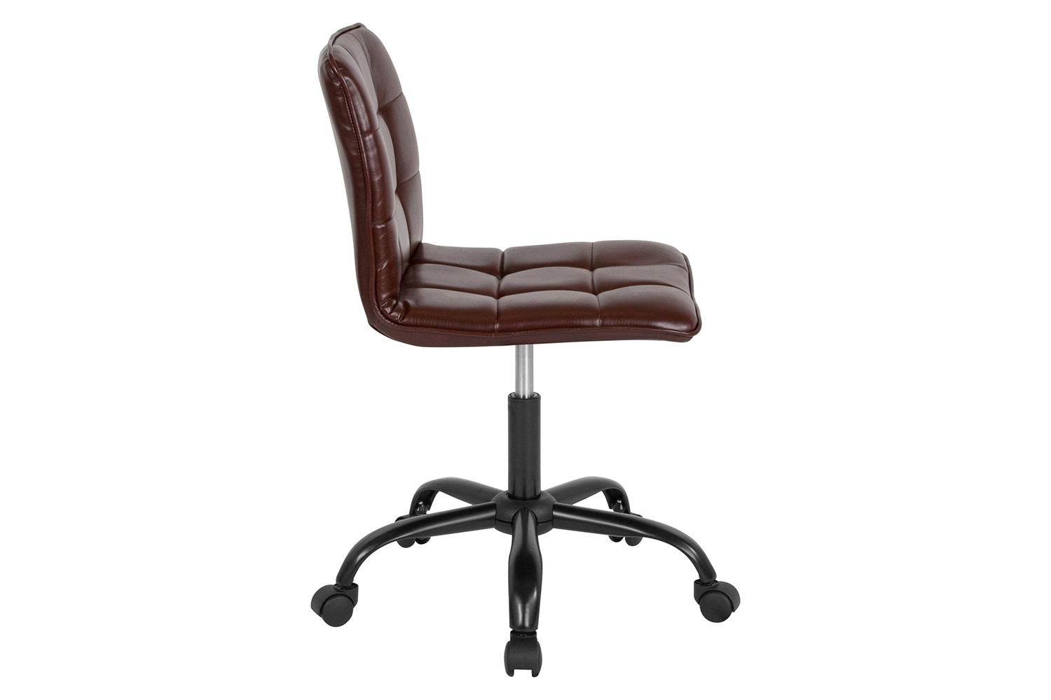 BLNK Sorrento LeatherSoft Home and Office Task Chair - Brown