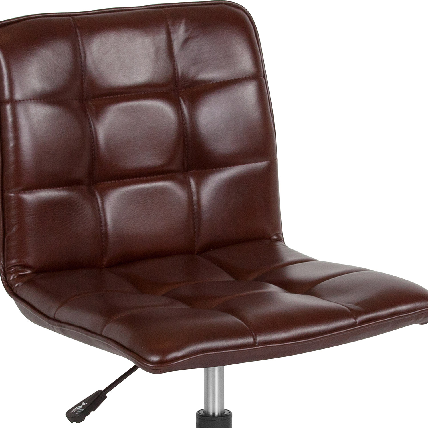 BLNK Sorrento LeatherSoft Home and Office Task Chair - Brown