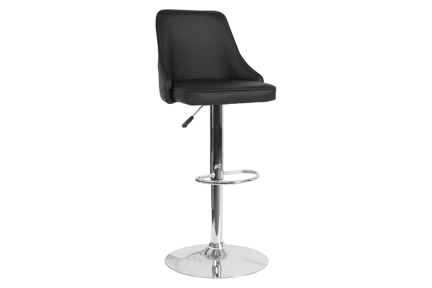 BLNK - Trieste LeatherSoft Adjustable Height Bar Stool