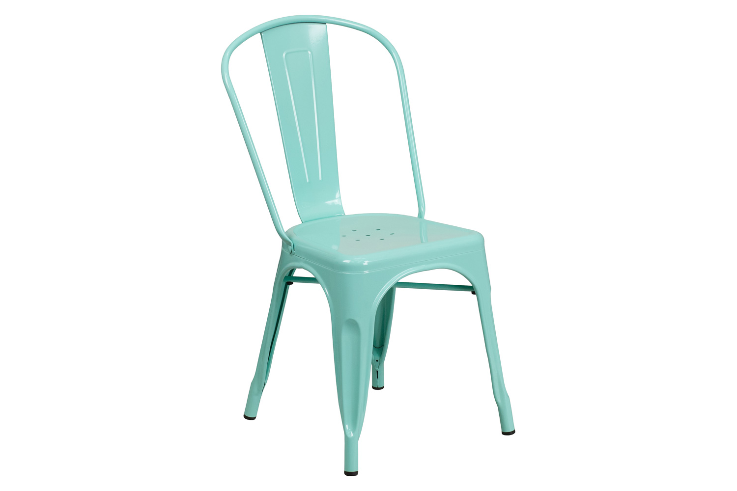 BLNK - Tenley Commercial Metal Indoor-Outdoor Stackable Chair