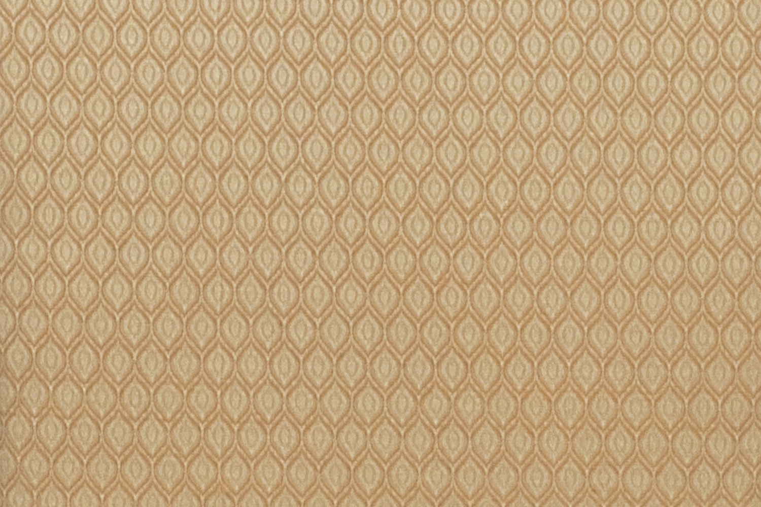 BLNK HERCULES Series Fabric Crown Back Stacking Banquet Chair with Gold Frame - Beige Patterned