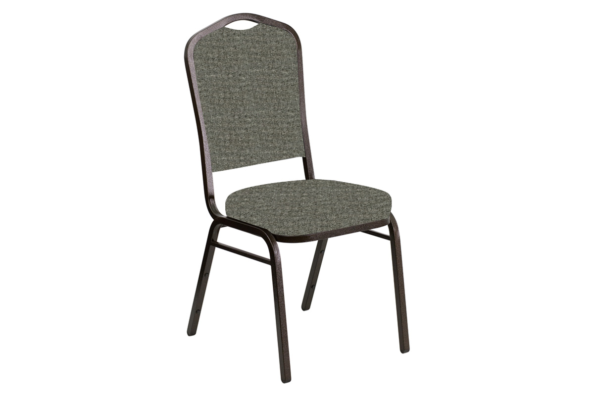 BLNK - Crown Back Banquet Chair in Interweave with Gold Vein Frame