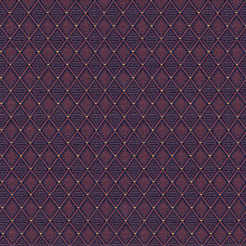 BLNK Crown Back Banquet Chair in Jewel with Gold Vein Frame - Aubergine