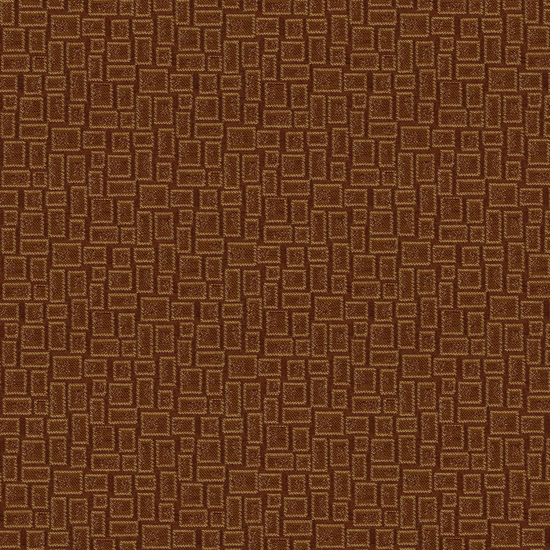 BLNK Crown Back Banquet Chair in Mirage with Gold Vein Frame - Rust
