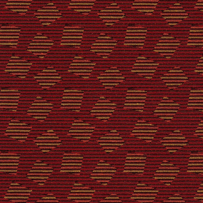 BLNK Crown Back Banquet Chair in Scatter with Gold Vein Frame - Maroon