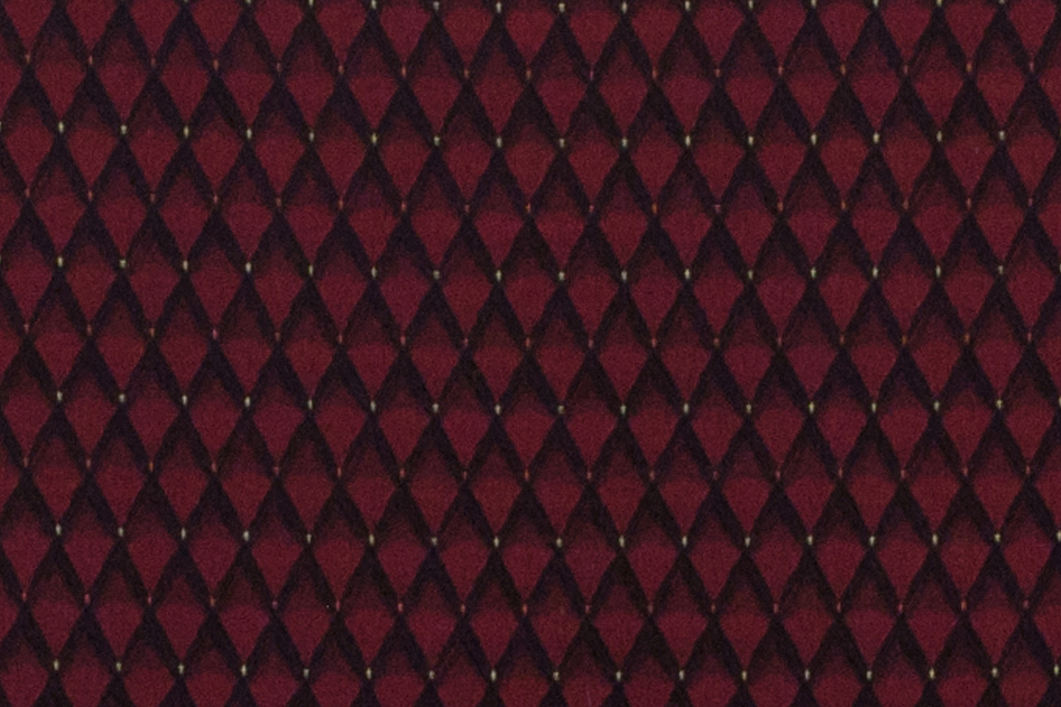 BLNK HERCULES Series Fabric Dome Back Stacking Banquet Chair with Gold Frame - Burgundy Patterned