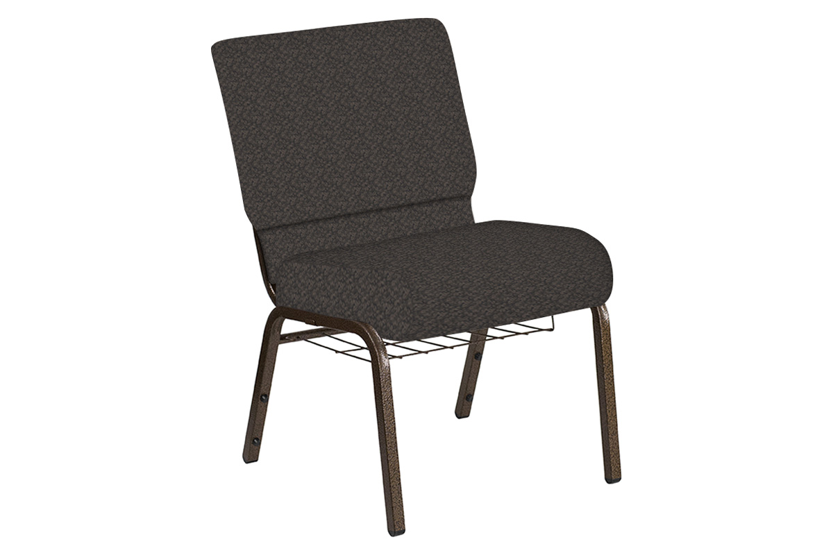 BLNK - Church Chair in Bonaire with Gold Vein Frame