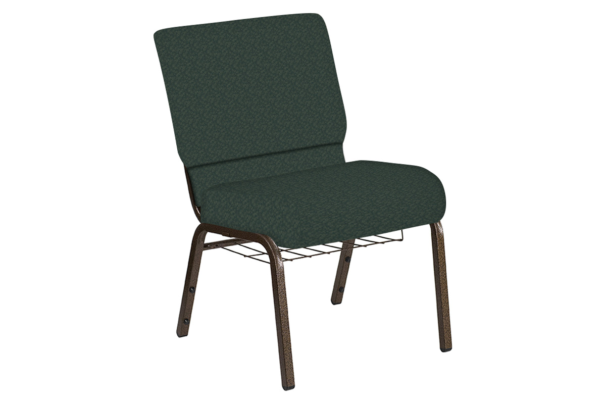 BLNK - Church Chair in Bonaire with Gold Vein Frame