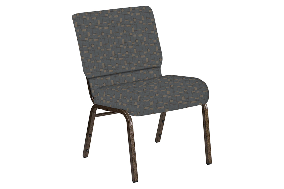 BLNK - Church Chair in Circuit with Gold Vein Frame