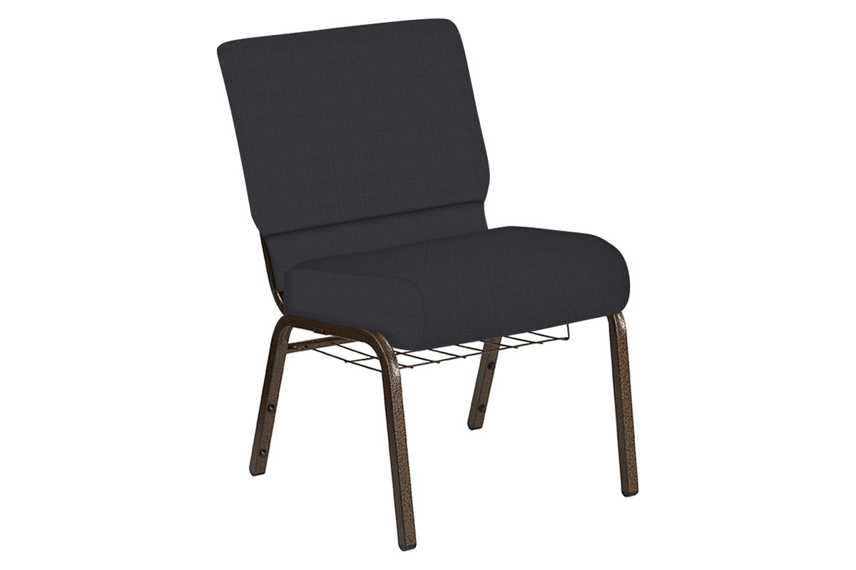 BLNK - Church Chair in Illusion with Gold Vein Frame