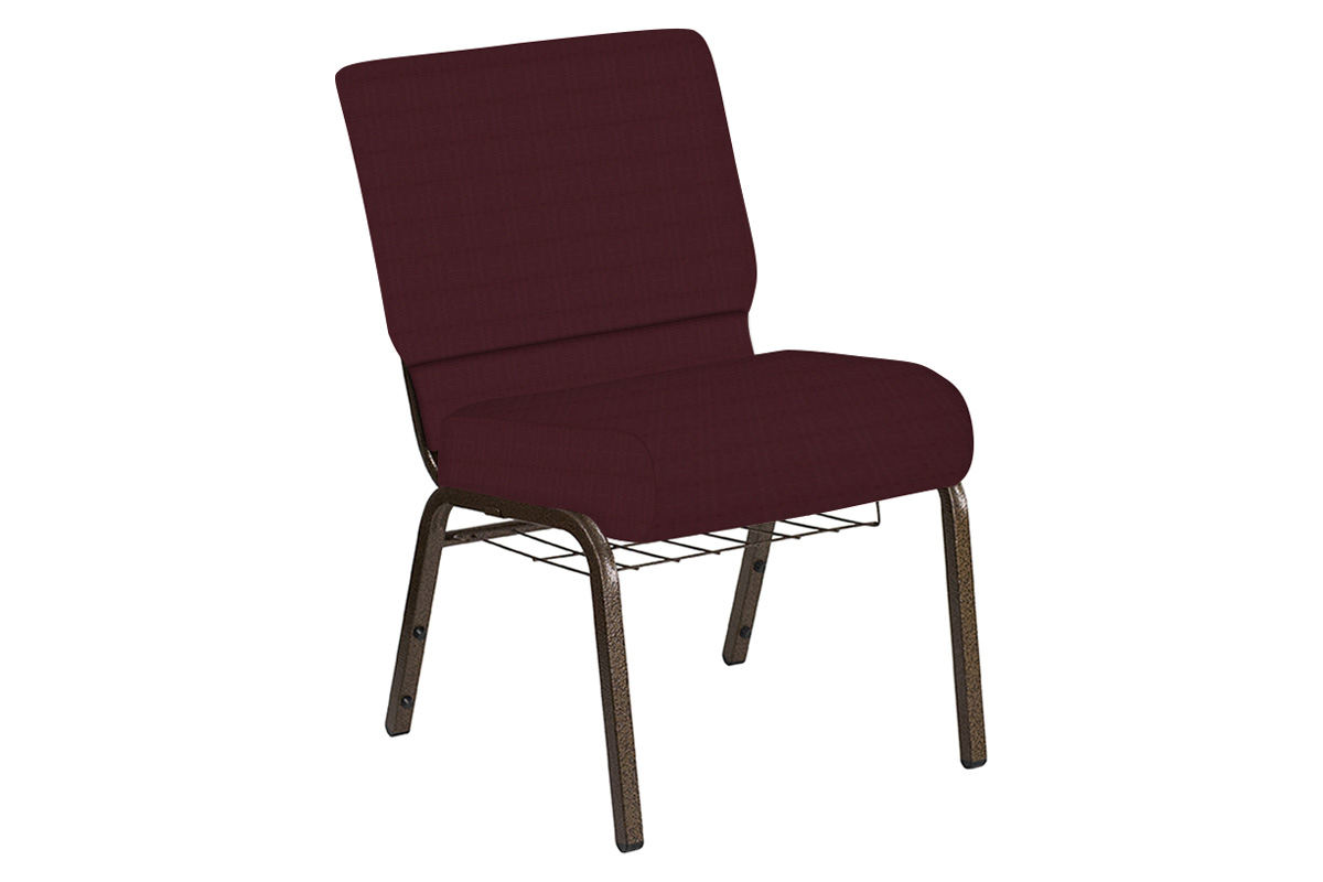 BLNK - Church Chair in Illusion with Gold Vein Frame