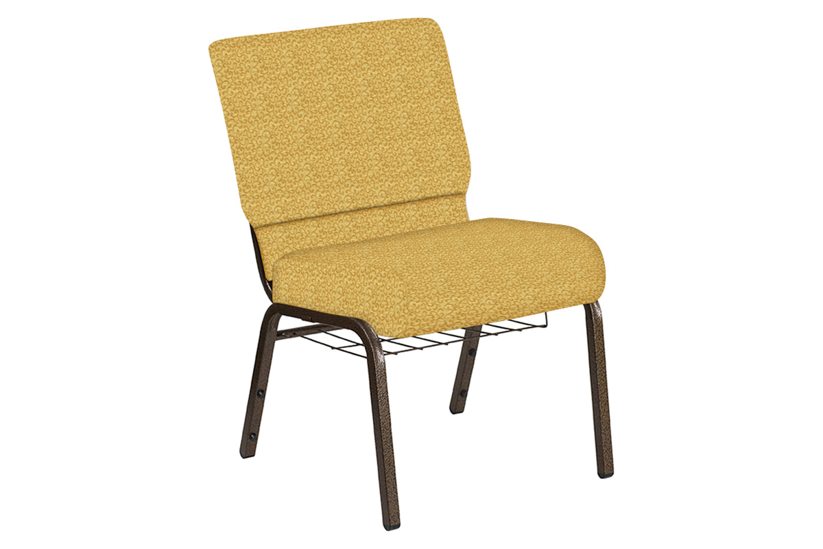 BLNK - Church Chair in Lancaster with Gold Vein Frame