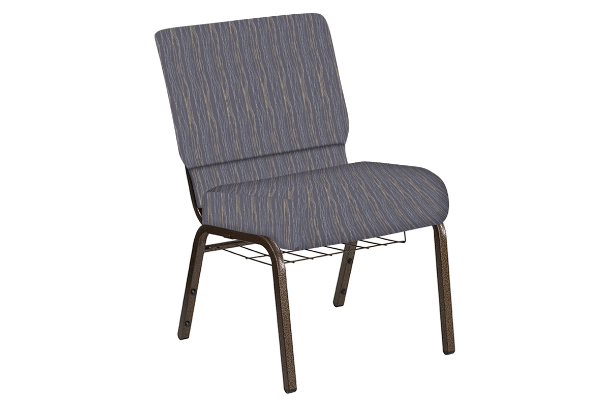 BLNK - Church Chair in Mystery with Gold Vein Frame