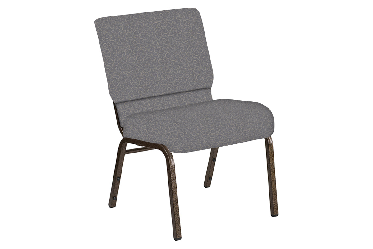 BLNK - Church Chair in Ribbons with Gold Vein Frame
