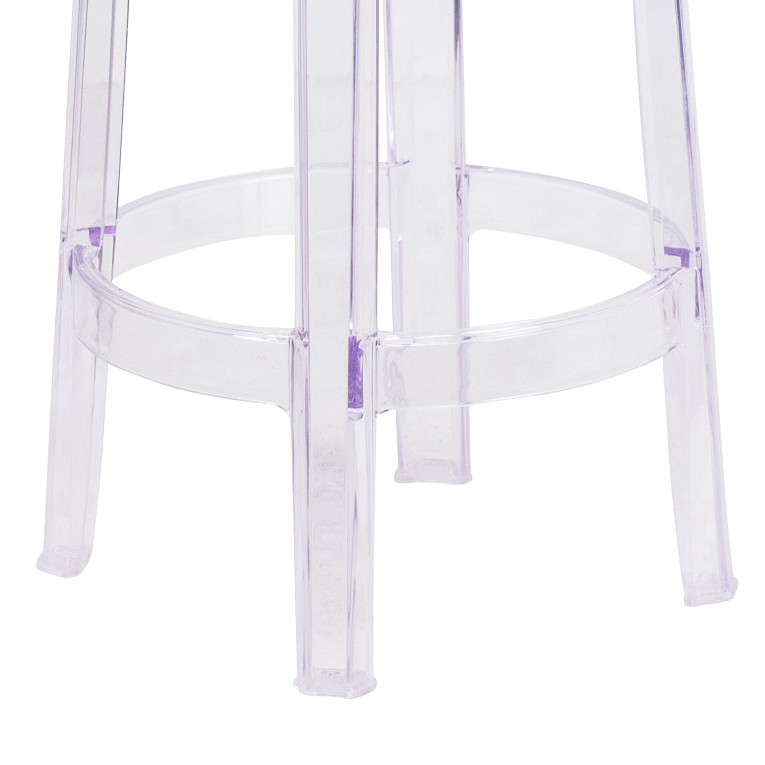 BLNK Laney Transparent Stool - 25.75"H