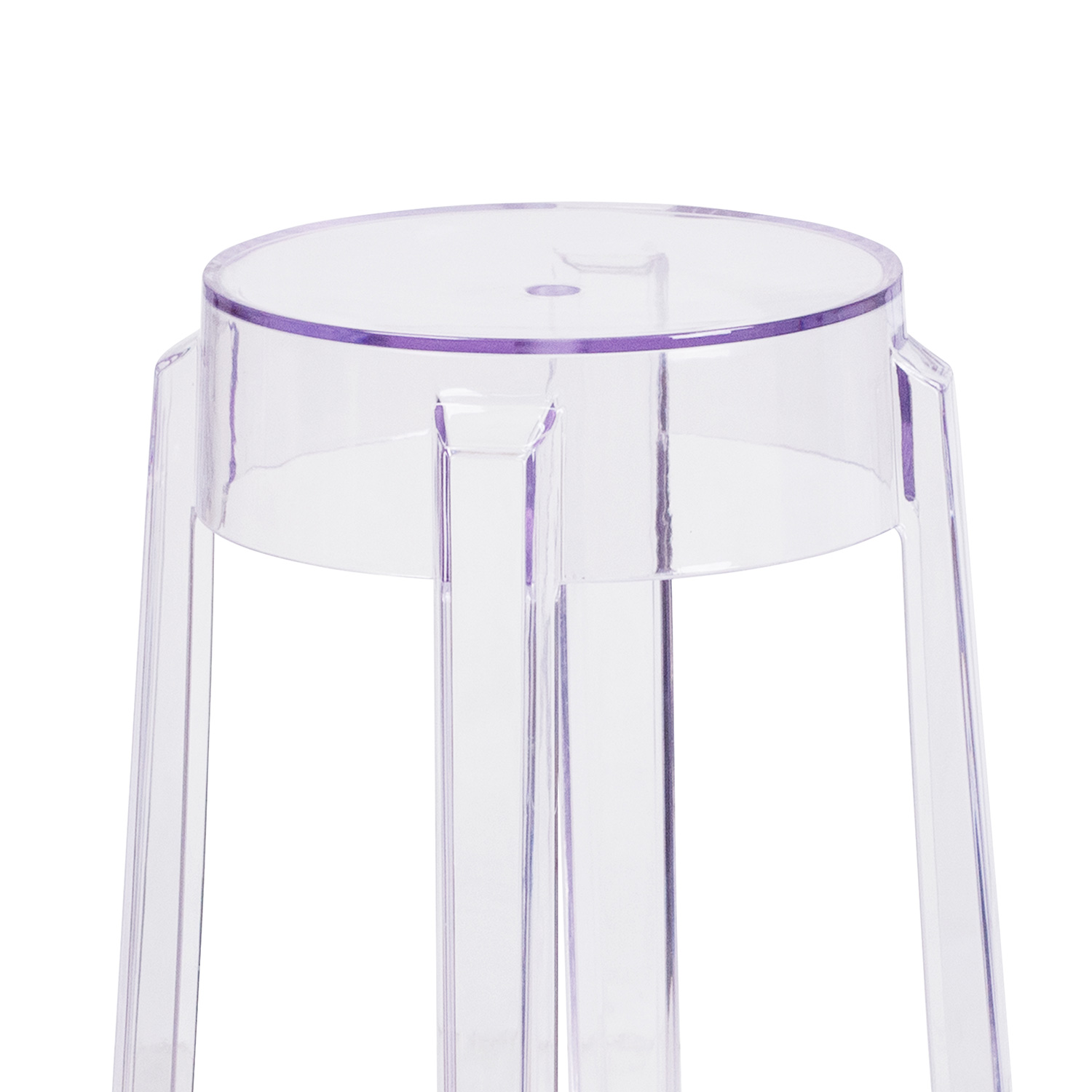 BLNK Laney Transparent Stool - 25.75"H