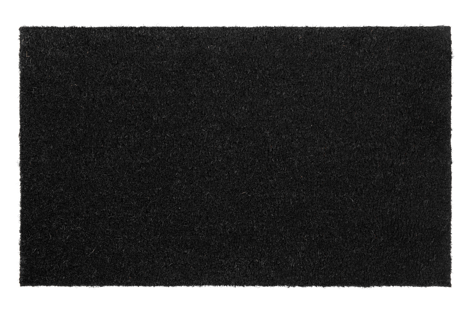 BLNK Harbold Coir Indoor-Outdoor Solid Doormat with Non-Slip Backing - Black