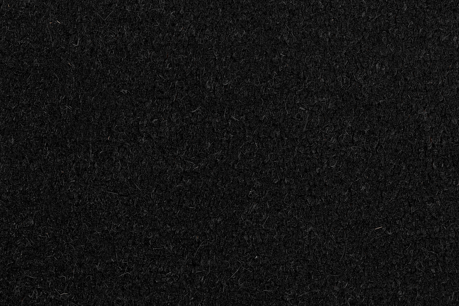 BLNK Harbold Coir Indoor-Outdoor Doormat with Welcome Message and Non-Slip Backing - Black