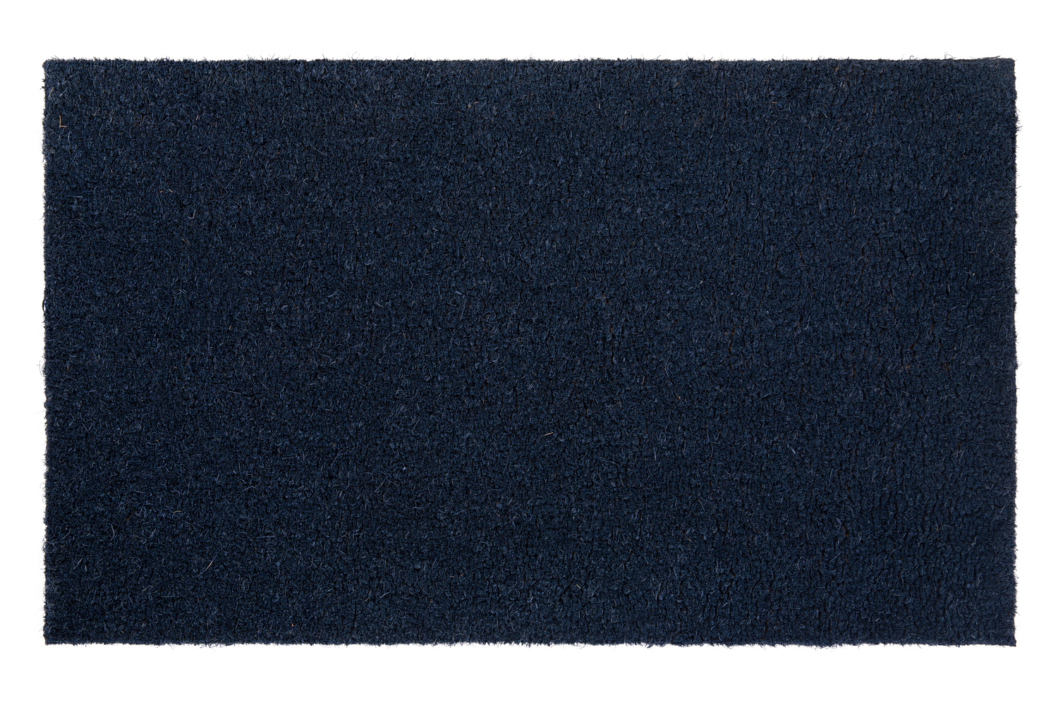 BLNK Harbold Coir Indoor-Outdoor Solid Doormat with Non-Slip Backing - Navy