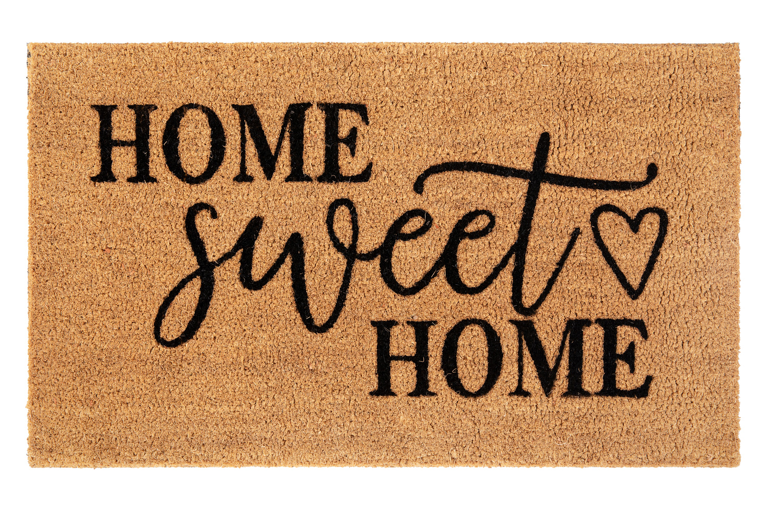 BLNK - Harbold Indoor-Outdoor Doormat with Home Sweet Home Message and Non-Slip Backing