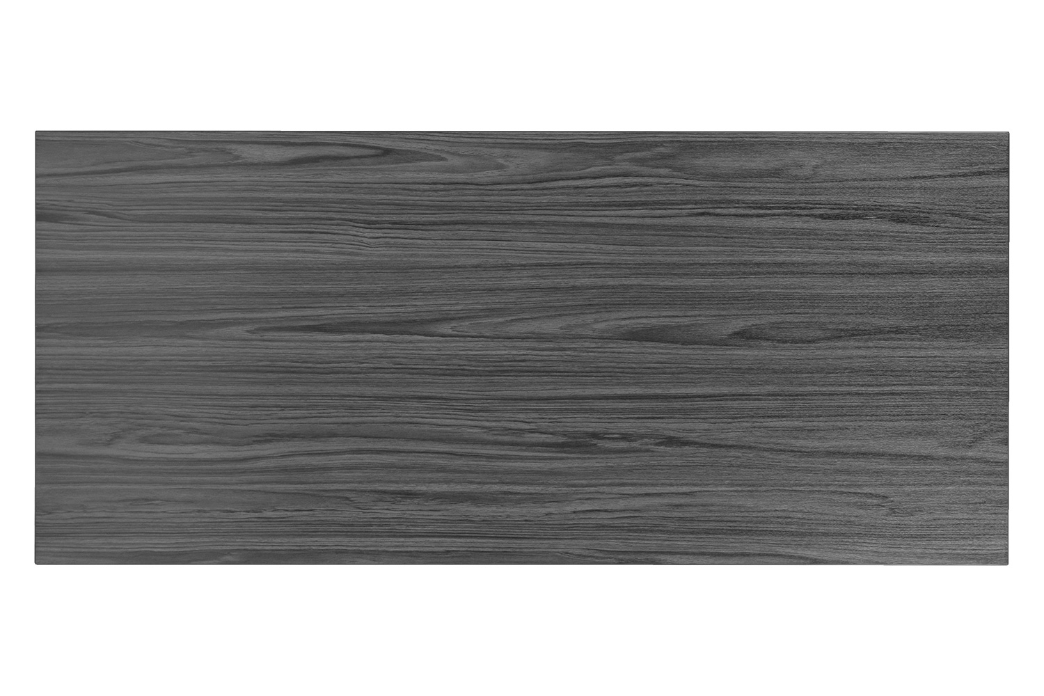 BLNK Kimberly Industrial Style Commercial Computer Desk - Rustic Gray