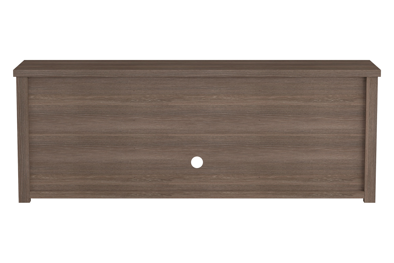 BLNK Kilead Farmhouse Engineered Wood Framed Media Console TV Stand for up to 80" TVs with Open Storage - Modern Espresso
