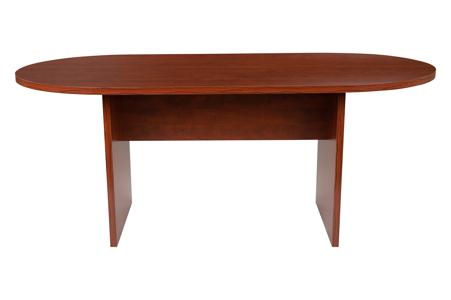 BLNK Jones Oval Conference Table - Cherry
