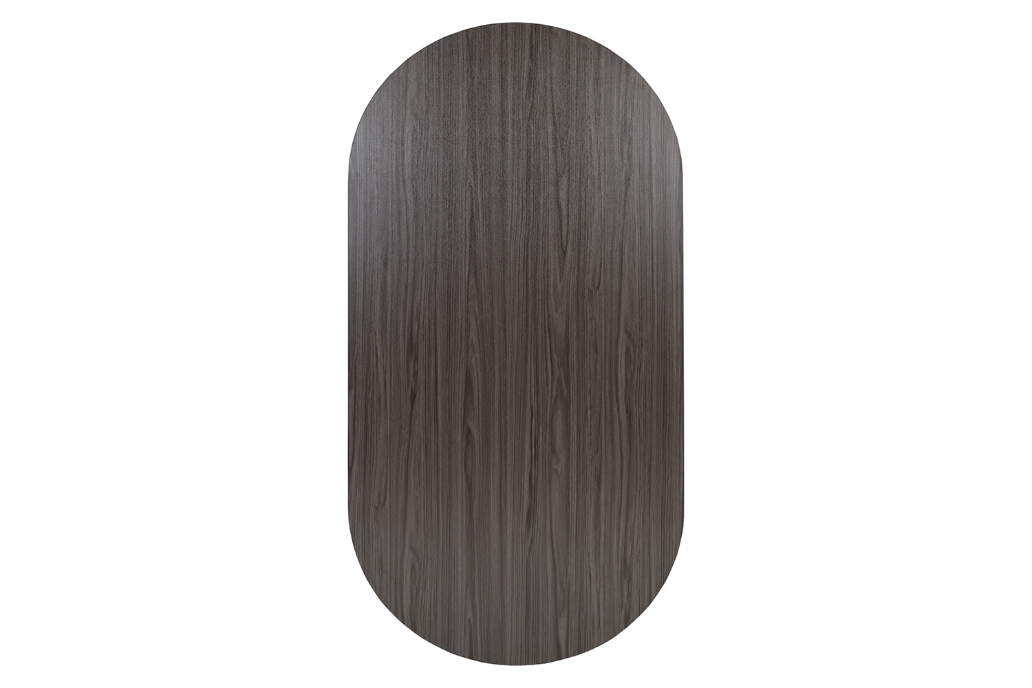 BLNK Jones Oval Conference Table - Rustic Gray