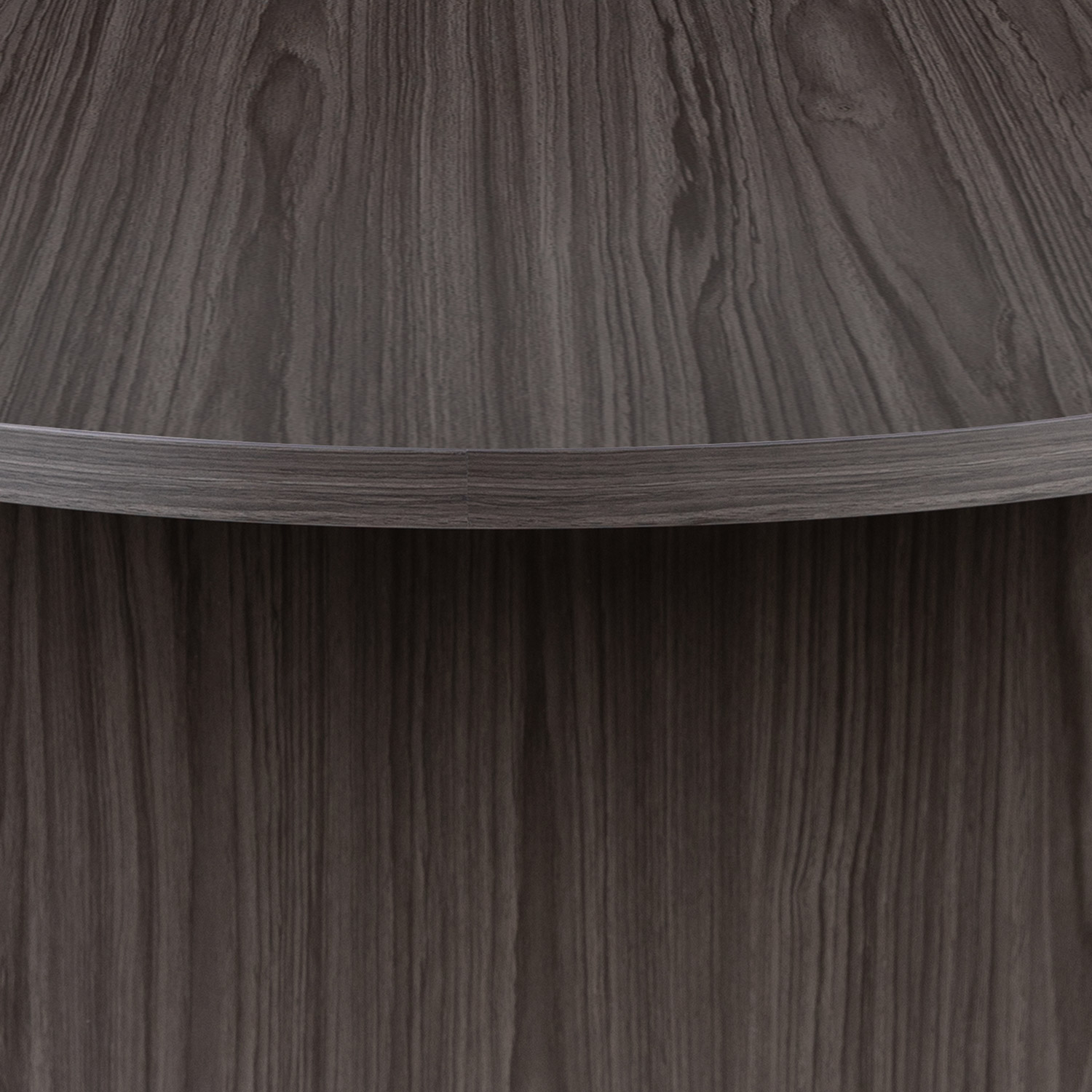 BLNK Jones Oval Conference Table - Rustic Gray
