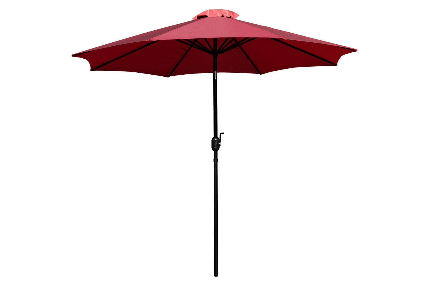 BLNK Kona Round Umbrella with Crank and Tilt Function - Red