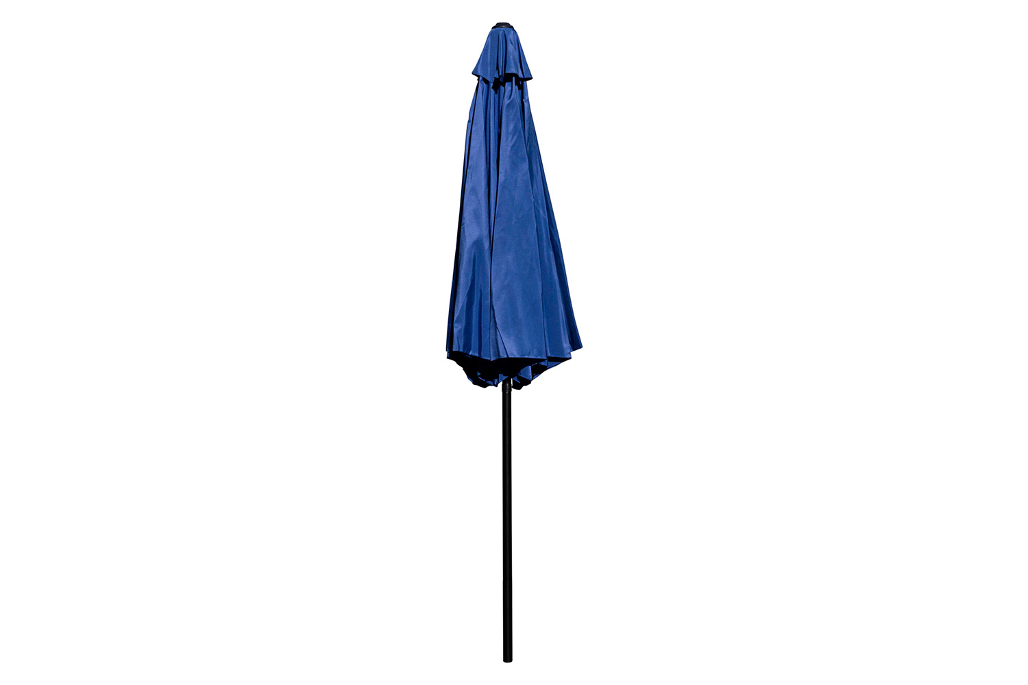 BLNK Sunny Round Umbrella with Crank and Tilt Function and Standing Umbrella Base - Navy