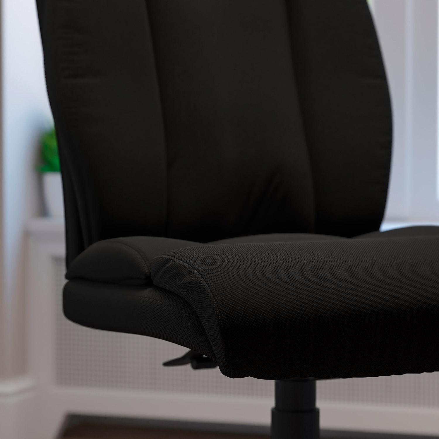 BLNK - HERCULES Series Fabric Executive Ergonomic Office Chair and Chrome Base