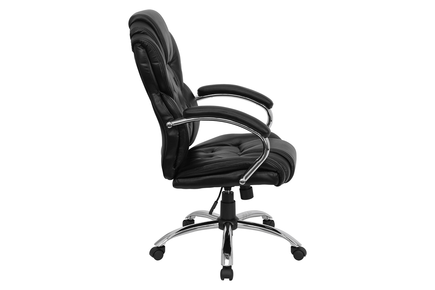 BLNK - Dorothy LeatherSoft High-Back Transitional Style Executive Swivel Office Chair with Arms