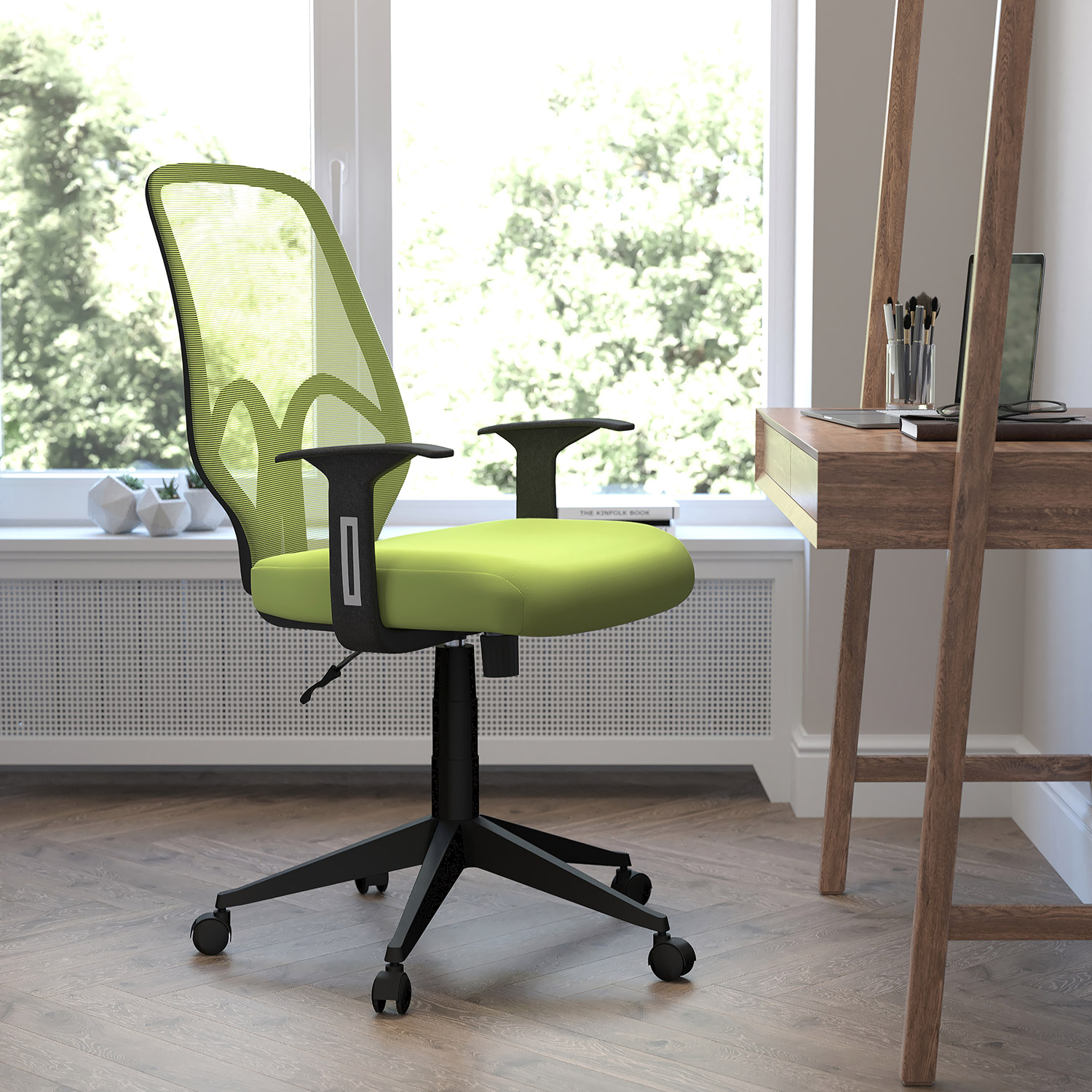 BLNK - Salerno Series High-Back Black Mesh Office Chair