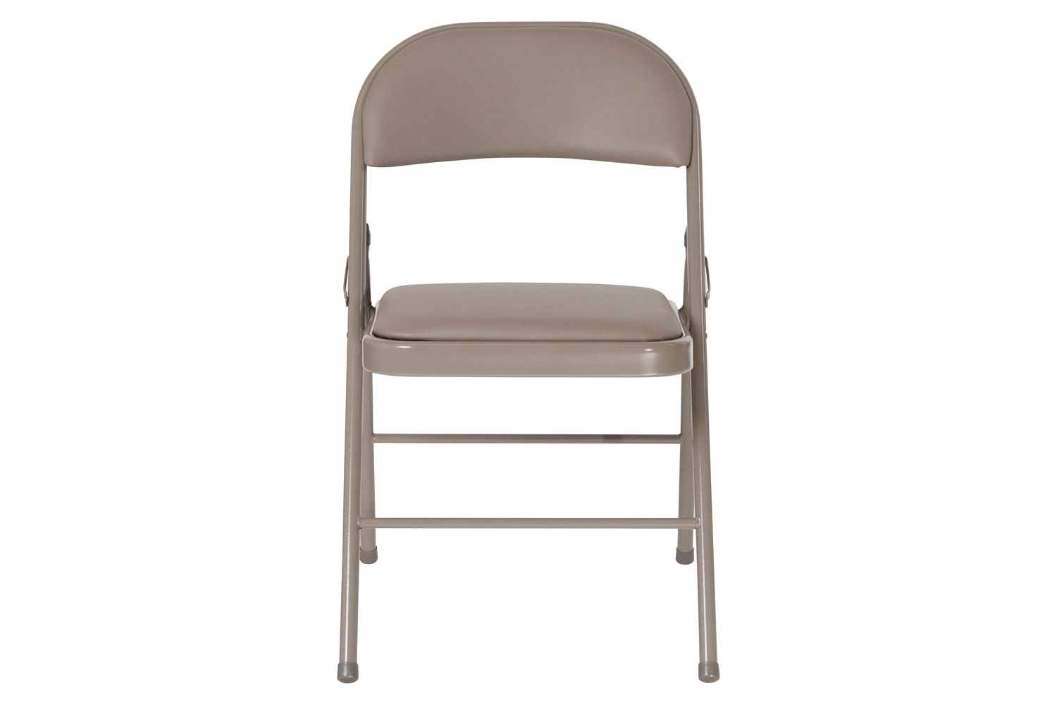 BLNK HERCULES Series Vinyl Double Braced Folding Chair - Gray