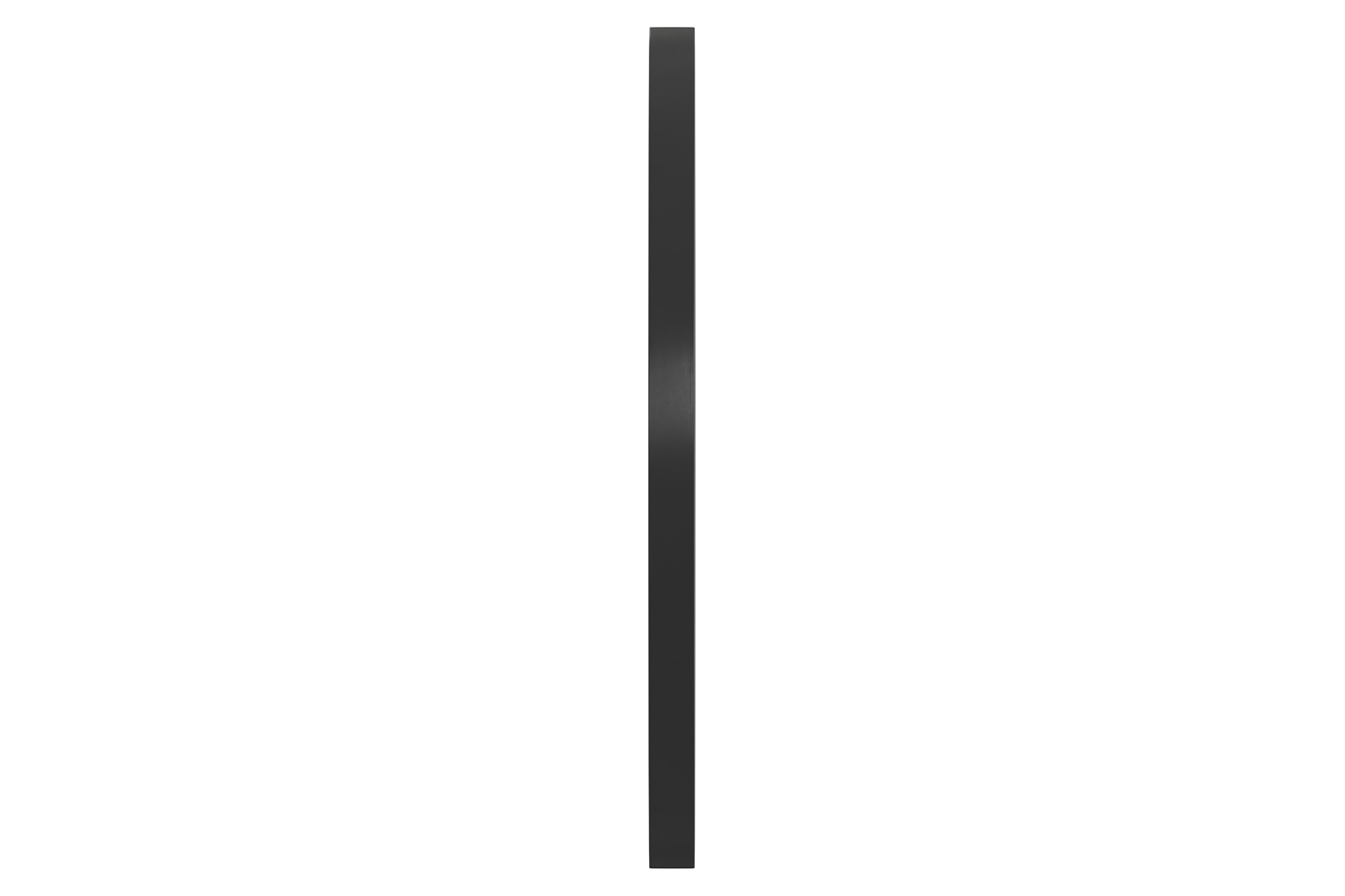 BLNK Julianne Style 2 Round Metal Framed Wall Mirror - Black, 16"D